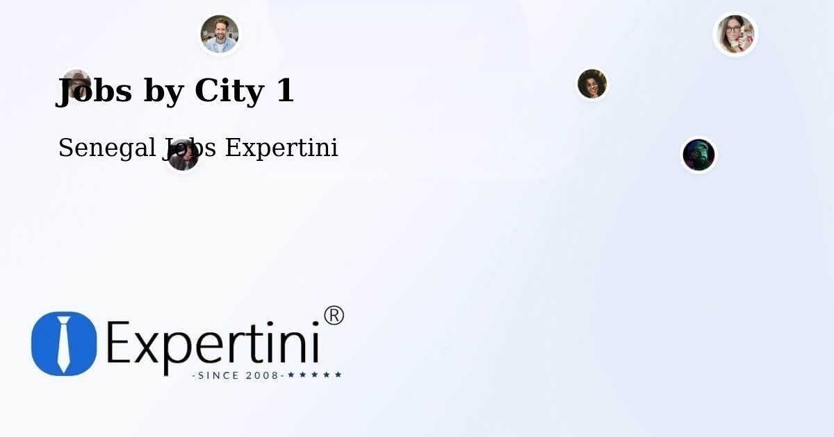 City Jobs in Senegal - Expertini