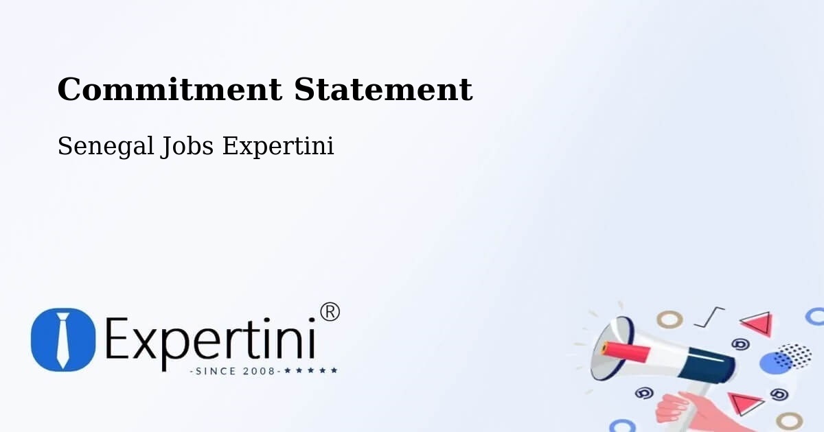 Corporate Commitment – Foundiougne - Senegal Jobs Expertini